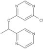 4-Chloro-6-[1-(2-pyrazinyl)ethoxy]pyrimidine