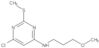 4-Chloro-6-(3-Methoxypropylamino)-2-methylthiopyrimidine