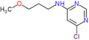 6-chloro-N-(3-methoxypropyl)pyrimidin-4-amine