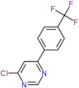 4-chloro-6-[4-(trifluoromethyl)phenyl]pyrimidine