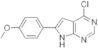 4-Chloro-6-(4-methoxy-phenyl)-7H-pyrrolo[2,3-d]pyrimidine