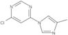 4-Chloro-6-(4-methyl-1H-imidazol-1-yl)pyrimide