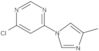 4-Chloro-6-(4-methyl-1H-imidazol-1-yl)pyrimidine