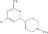 4-Chloro-6-(4-methyl-1-piperazinyl)-2-pyrimidinamine
