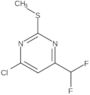 4-Chloro-6-(difluoromethyl)-2-(methylthio)pyrimidine