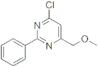 4-Chloro-6-methoxymethyl-2-phenylpyrimidine