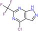 4-chloro-6-(trifluoromethyl)-1H-pyrazolo[3,4-d]pyrimidine