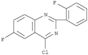 Quinazoline,4-chloro-6-fluoro-2-(2-fluorophenyl)-