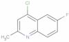 4-Chloro-6-fluoro-2-methylquinoline