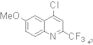 4-chloro-6-methoxy-2(trifluoromethyl)quinoline