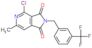 4-chloro-2-(2-chloro-6-fluorobenzyl)-6-methyl-1H-pyrrolo[3,4-c]pyridine-1,3(2H)-dione