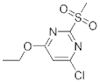 6-Chloro-4-ethoxy-2-methylsulfonyl pyrimidine