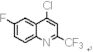 4-chloro-6-fluoro-2(trifluoromethyl)quinoline