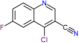 4-chloro-6-fluoro-quinoline-3-carbonitrile