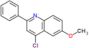 4-chloro-6-methoxy-2-phenylquinoline