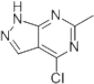 1H-Pyrazolo[3,4-d]pyrimidine, 4-chloro-6-methyl-