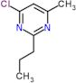 4-chloro-6-methyl-2-propyl-pyrimidine