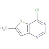 Thieno[3,2-d]pyrimidine, 4-chloro-6-methyl-