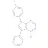 7H-Pyrrolo[2,3-d]pyrimidine, 4-chloro-7-(4-fluorophenyl)-5-phenyl-