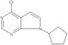 4-Chloro-7-cyclopentyl-7H-pyrrolo[2,3-d]pyrimidine