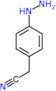 (4-hydrazinylphenyl)acetonitrile