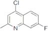 4-Chloro-7-fluoro-2-methylquinoline