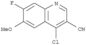 4-Chloro-7-fluoro-6-methoxy-3-quinolinecarbonitrile