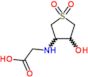 N-(4-hydroxy-1,1-dioxidotetrahydrothiophen-3-yl)glycine