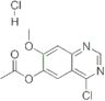 4-Chlor-6-acetoxy-7-methoxychinazolin-hydrochlorid