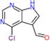 4-chloro-7H-pyrrolo[2,3-d]pyrimidine-5-carbaldehyde