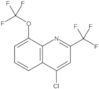 4-chloro-8-(trifluoromethoxy)-2-(trifluoromethyl)quinoline