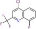 4-Chloro-8-fluoro-2-(trifluoromethyl)quinoline