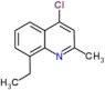 4-chloro-8-ethyl-2-methylquinoline