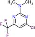 4-chloro-N,N-dimethyl-6-(trifluoromethyl)pyrimidin-2-amine