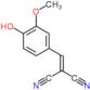 (4-hydroxy-3-methoxybenzylidene)propanedinitrile