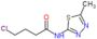 4-chloro-N-(5-methyl-1,3,4-thiadiazol-2-yl)butanamide