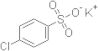 Benzenesulfonic acid, 4-chloro-, potassium salt (1:1)