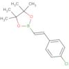 1,3,2-Dioxaborolane,2-[(1E)-2-(4-chlorophenyl)ethenyl]-4,4,5,5-tetramethyl-