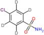 4-chloro-2,3,5,6-tetradeuterio-benzenesulfonamide