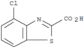 2-Benzothiazolecarboxylicacid, 4-chloro-