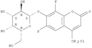 2H-1-Benzopyran-2-one,4-(chloromethyl)-6,8-difluoro-7-(b-D-galactopyranosyloxy)-