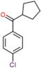 (4-chlorophenyl)(cyclopentyl)methanone