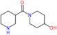 1-(piperidin-3-ylcarbonyl)piperidin-4-ol