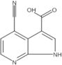 4-Cyano-1H-pyrrolo[2,3-b]pyridine-3-carboxylic acid