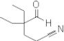 4-Ethyl-4-formylhexanenitrile