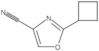 2-Cyclobutyl-4-oxazolecarbonitrile