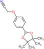 [4-(4,4,5,5-tetramethyl-1,3,2-dioxaborolan-2-yl)phenoxy]acetonitrile