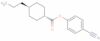 4-Cyanophenyl trans-4-propylcyclohexanecarboxylate