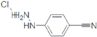 Benzonitrile, 4-hydrazinyl-, hydrochloride (1:1)