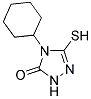 4-cyclohexyl-3-mercapto-4,5-dihydro-1H-1,2,4-triazol-5-one